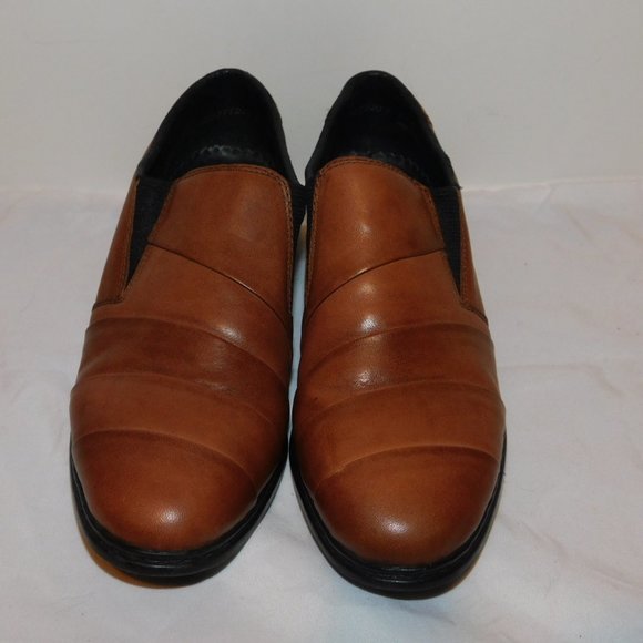 Rieker Leather Slip On Shoes Size 4 - Picture 2 of 8